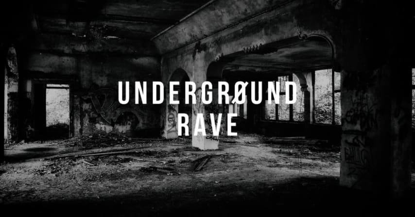 UNDERGROUND RAVE BERLIN HARDTECHNO / TECHNO cover