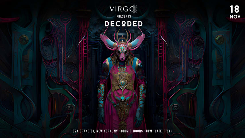 Decoded @ Virgo cover