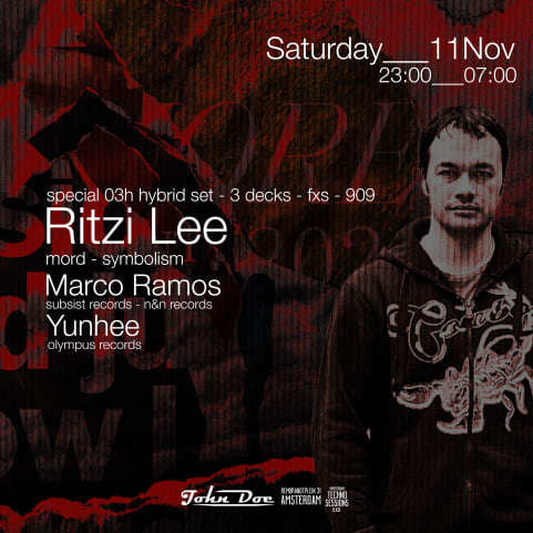 Amsterdam Techno Sessions w/ Ritzi Lee - 3 Hour Hybrid Set cover