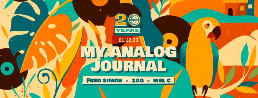 Djoon: My Analog Journal with Fred Simon, Zag & Mel C cover