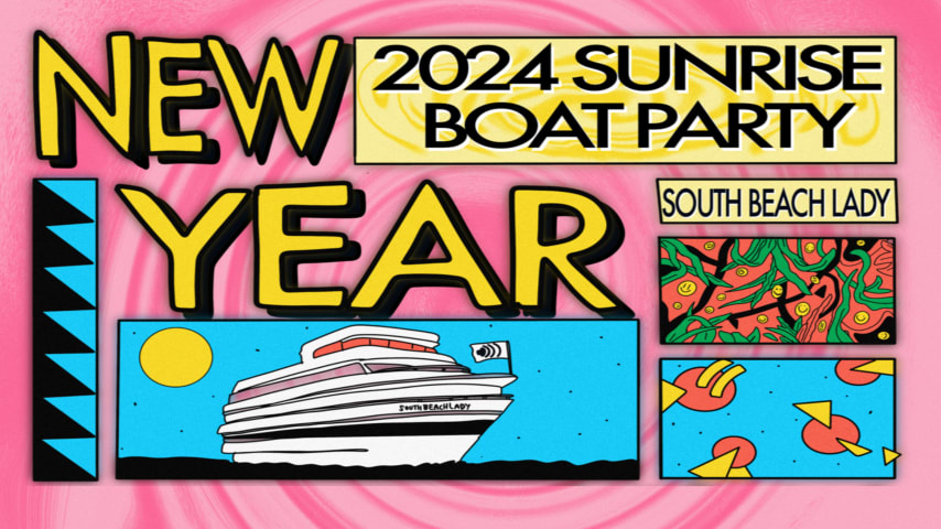 NEW YEAR NEW SUN BOAT PARTY 2024 cover