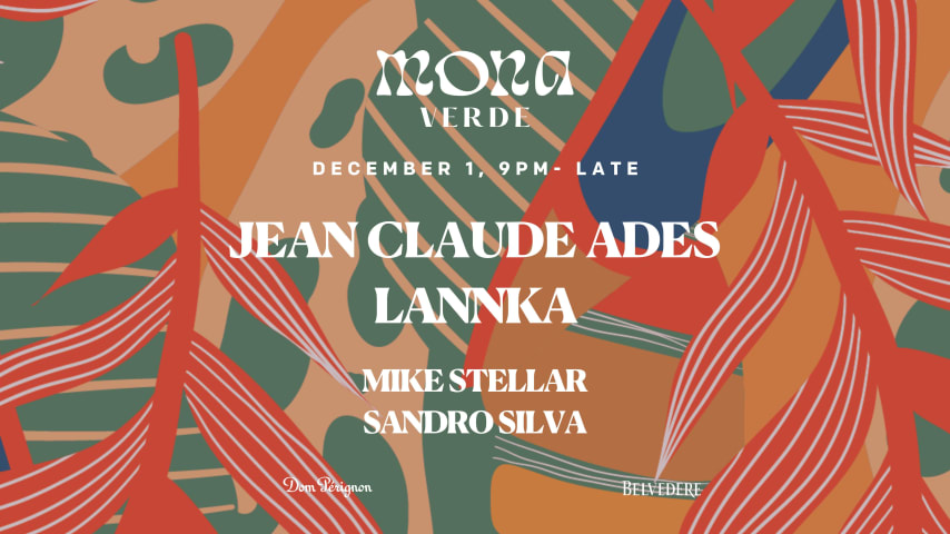 Jean Claude Ades + Lannka x Mona Verde cover