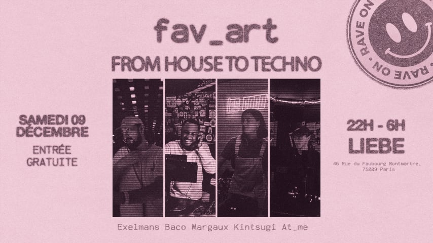 Fav_art - House to Techno cover