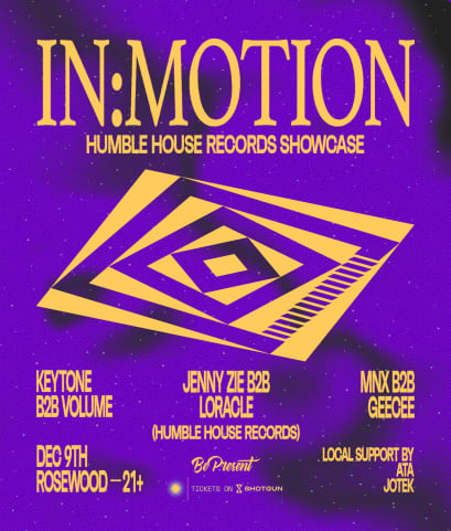 In:Motion Humble House Records Showcase cover