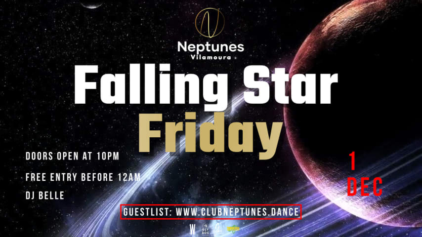 Falling Star Friday with Dj Belle cover