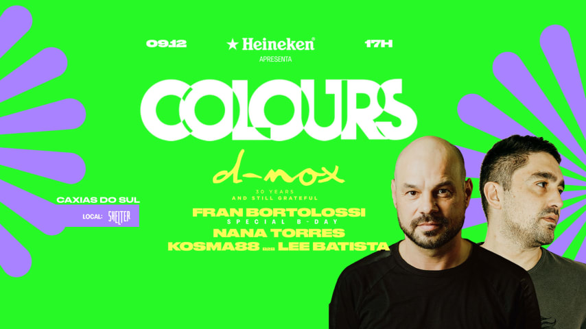 Colours W/ D-Nox 30 Anos De Carreira cover