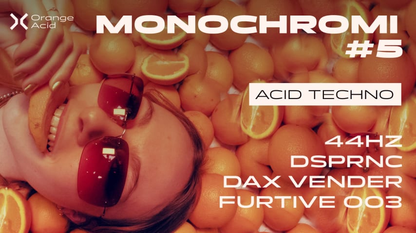 MONOCHROMI #5 - ORANGE ACID cover