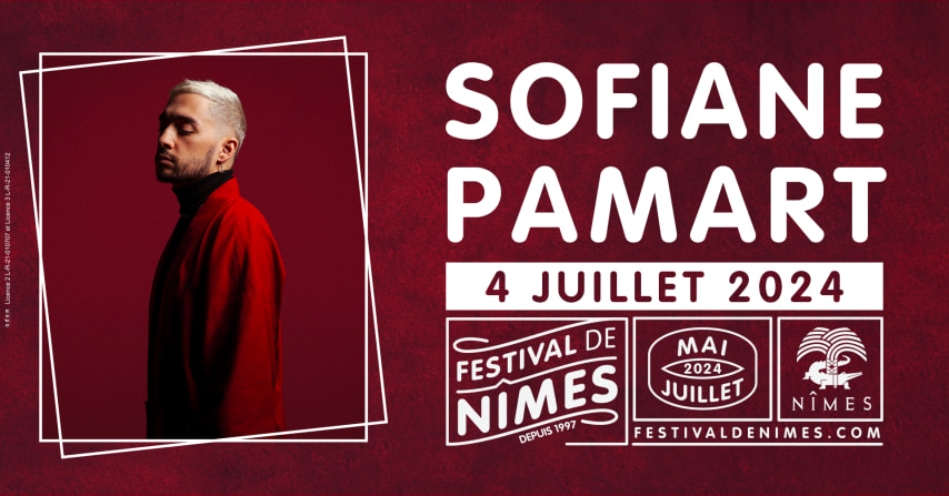SOFIANE PAMART - FESTIVAL DE NIMES 2024 cover