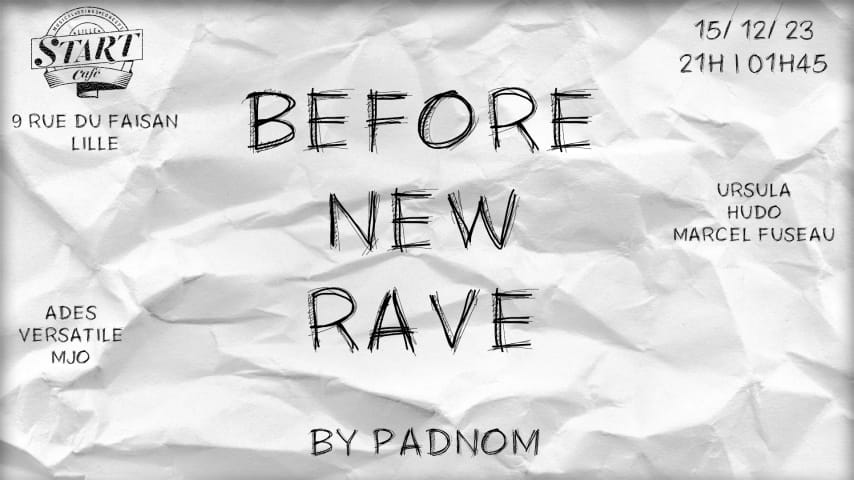 Before New Rave - Le Start cover