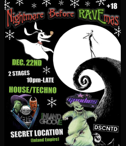 Nightmare Before Ravemas cover