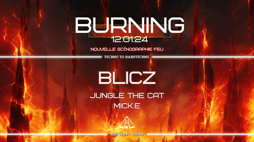 Burning #8 : BLICZ avec 8 lance-flammes cover