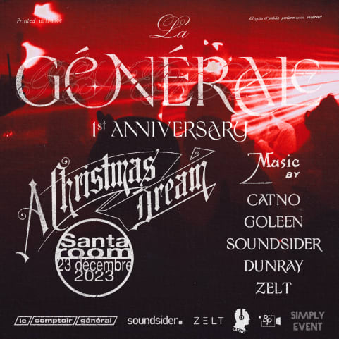 LA GÉNÉRALE - First Anniversary cover