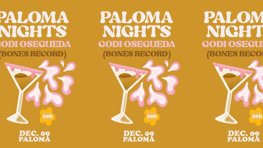 PALOMA NIGHTS with GODI OSEGUEDA (BONES RECORD) cover