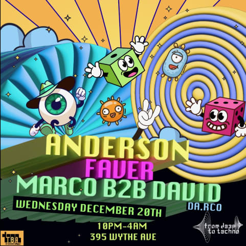 FDDT:  Anderson, Faver, Marco b2b David cover