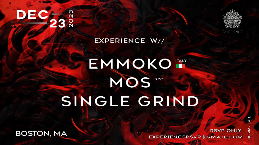 Experience w/ Emmoko - Mos (POSPONED) cover