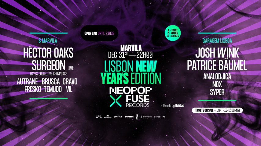 Lisbon New Year's Edition: Neopop x Fuse Records cover