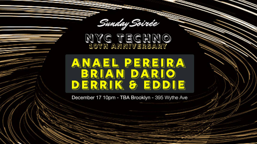 Sunday Soirée: Nyctechno 10th Anniversary cover