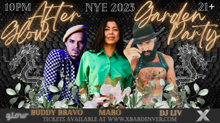 AFTERGLOW presents: NYE Garden Party cover