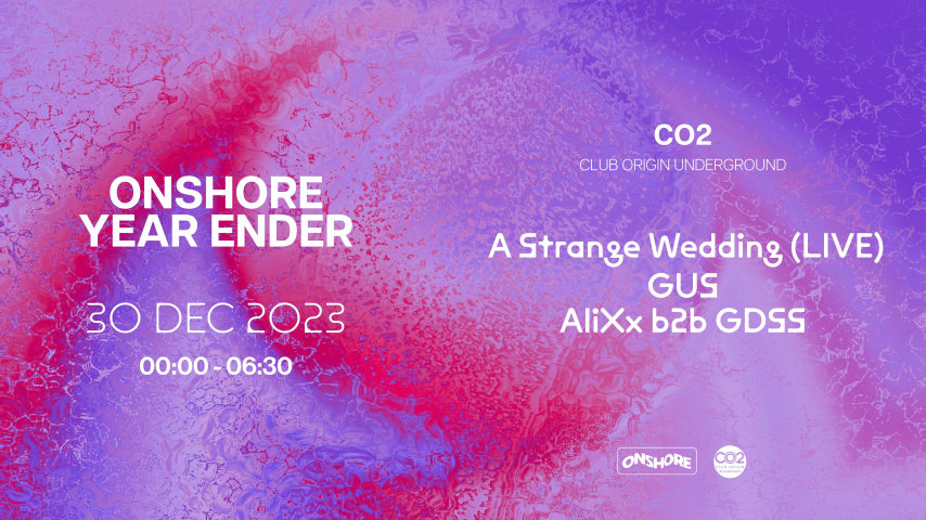 ONHSORE YEAR ENDER - A Strange Wedding / AliXx / GDSS / GUS cover