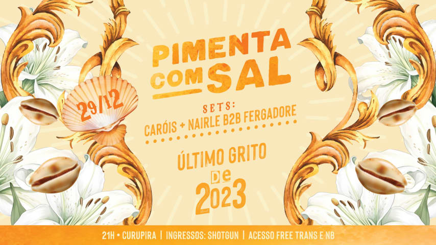 PIMENTA COM SAL: O último grito (de 2023)! cover