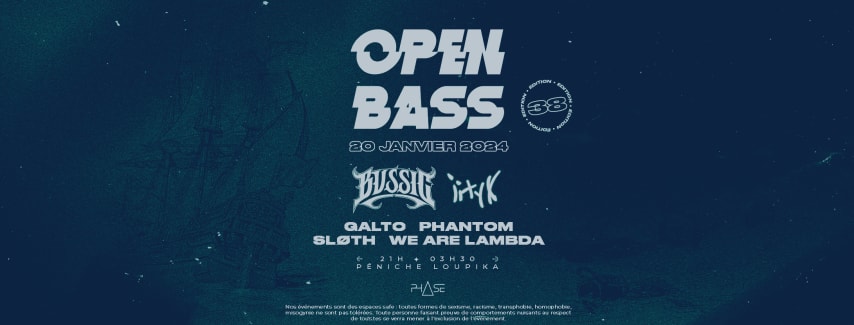 OPEN BASS #38 w/ Bvssic, iityx & more cover