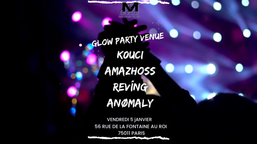 GLOW PARTy VENUE cover