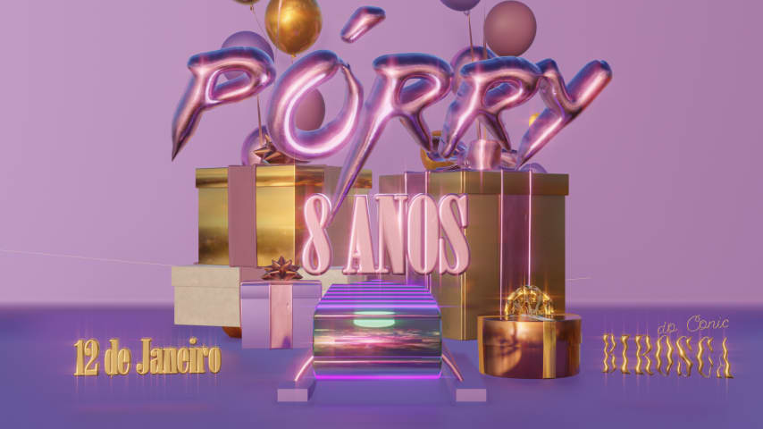 12/01: Pórry 8 Anos cover