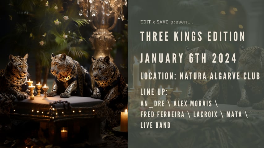 EDIT x SAVG presents the Three Kings Edition cover