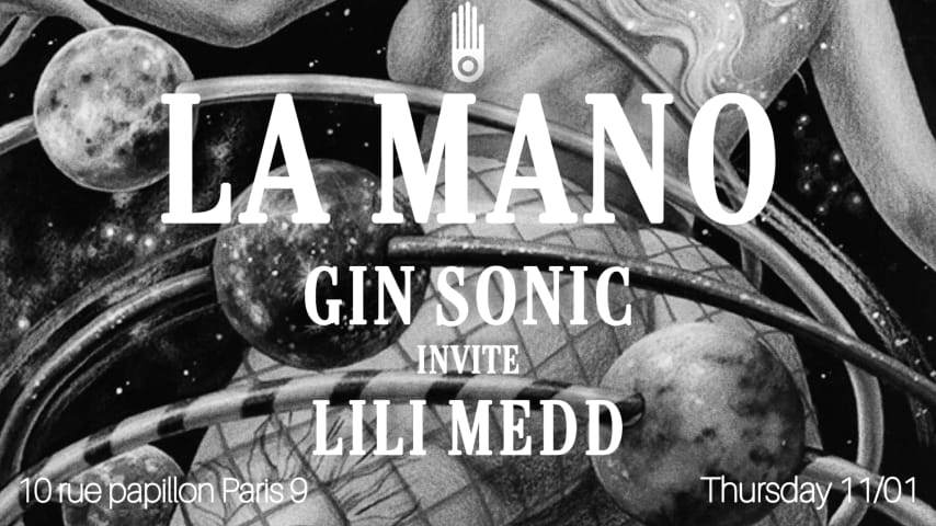 Gin Sonic invite Lili Medd cover