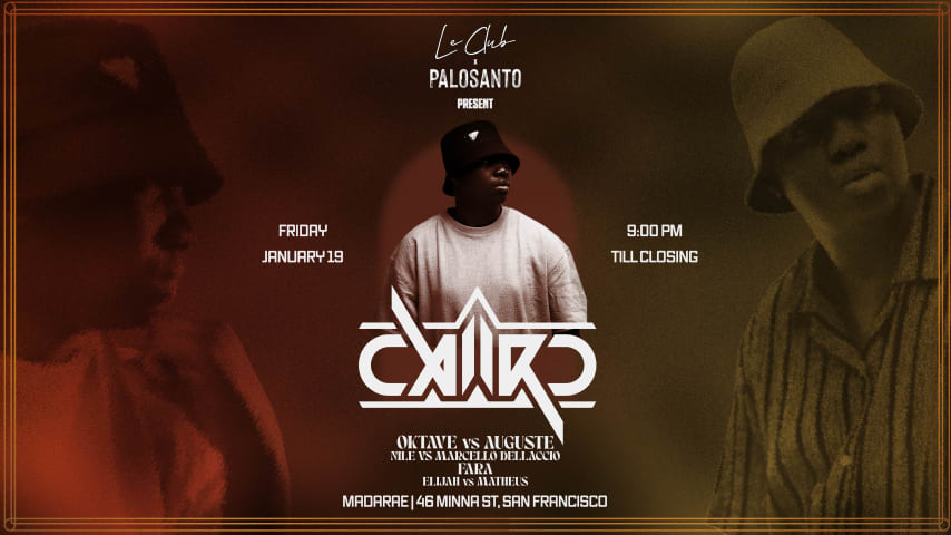 LE CLUB X PALOSANTO PRESENT CAIIRO cover