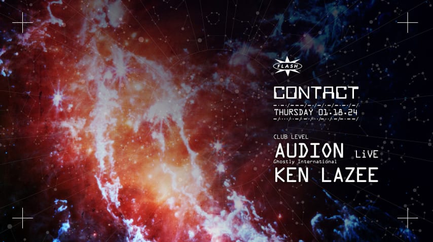 CONTACT: Audion [LiVE] cover