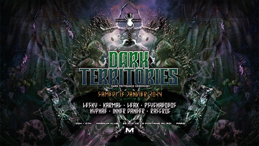 DARK TERRITORIES cover