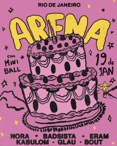 ARENA COMEMORA 1 ANO! cover