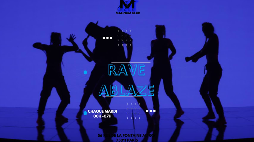 RAVE ABLAZE PARTY cover