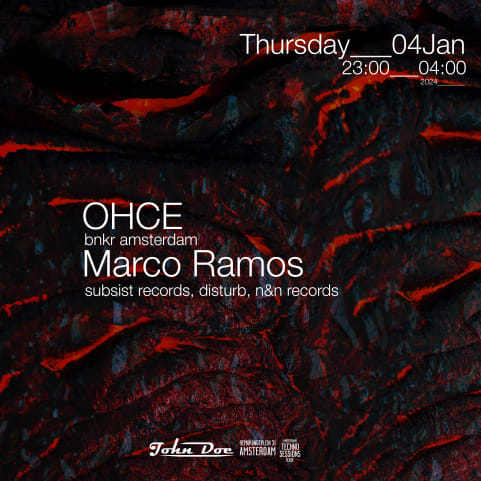 Amsterdam Techno Sessions w/ OHCE & Marco Ramos cover