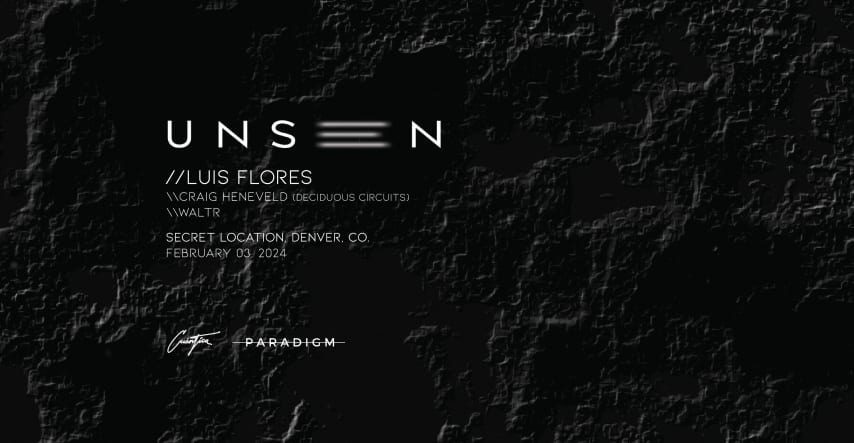 UNSEEN Presents: Luis Flores (Live) cover