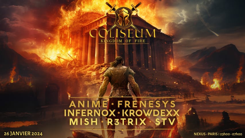 COLISEUM - KINGDOM OF FIRE cover