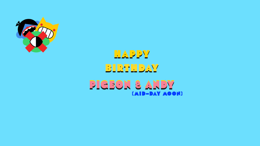 Pigeon & Andys BDAY cover