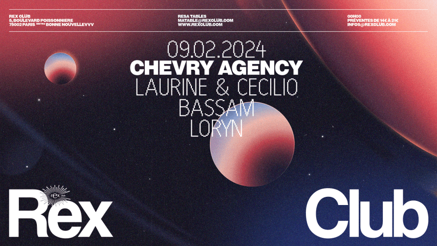 Chevry Agency: Laurine & Cecilio, Bassam, Loryn cover