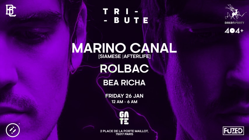 Tribute hosts Marino Canal, Rolbac, Bea Richa cover