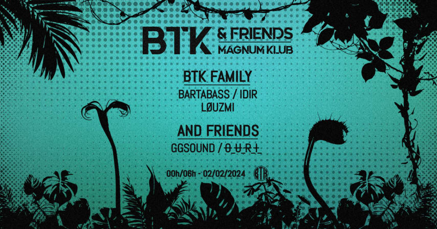 BTK & FRiENDS cover