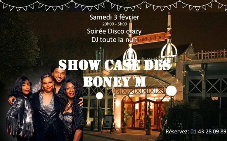 Soirée disco crazy  & show case Boney M cover