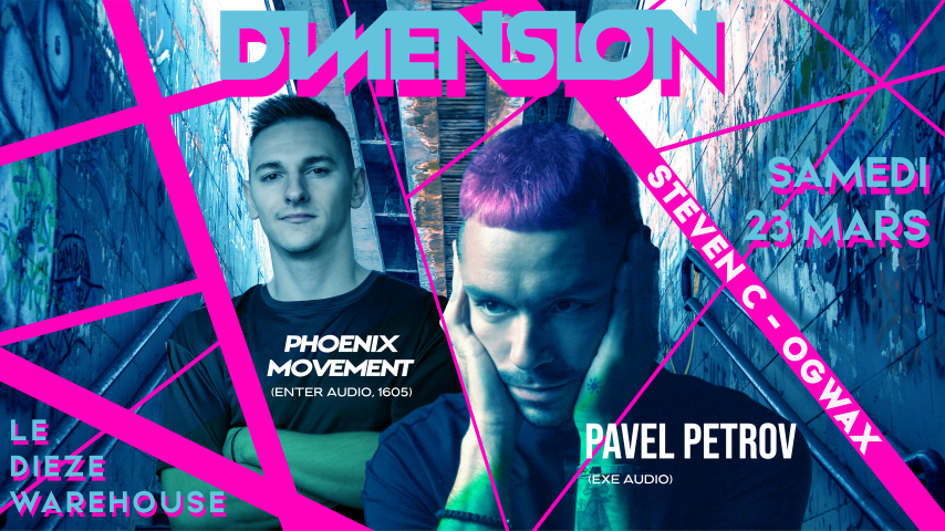 PAVEL PETROV & PHOENIX MOVEMENT - DIMENSION Party cover