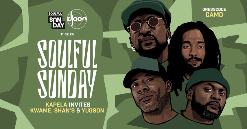 Soulful Sunday: Kapela invites Kwame, Shan S & Yugson cover