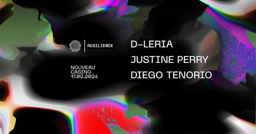 RESILIENCE : D-Leria, Justine Perry, Diego Tenorio cover