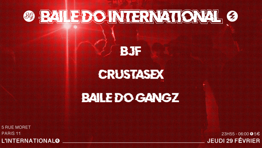 BAILE DO INTERNATIONAL cover