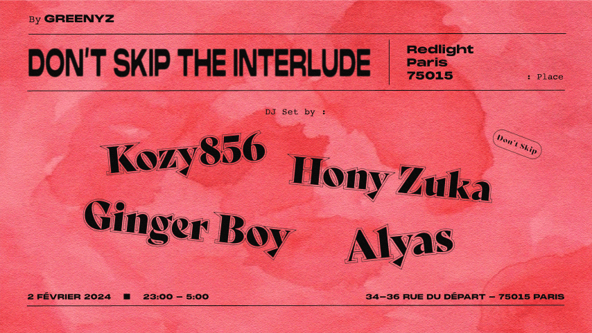 DON'T SKIP THE INTERLUDE #8 cover