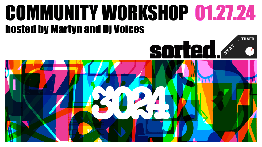 Scene & Community Workshop with Martyn & Dj Voices cover