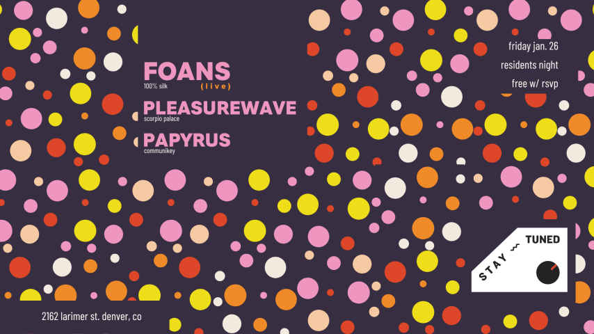 Foans, Pleasurewave, Papyrus cover
