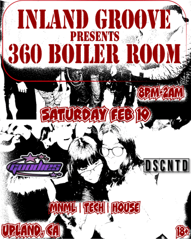 INLAND GROOVE PRESENTS: 360 BOILER ROOM cover